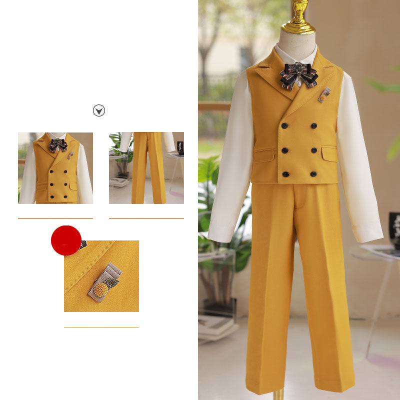 Ensemble Costume Mariage d'Été Garçons Tendance