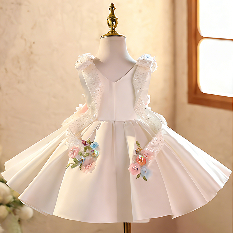 Robes de soirée pour filles Robes d'anniversaire pour filles Robes de bal pour tout-petits