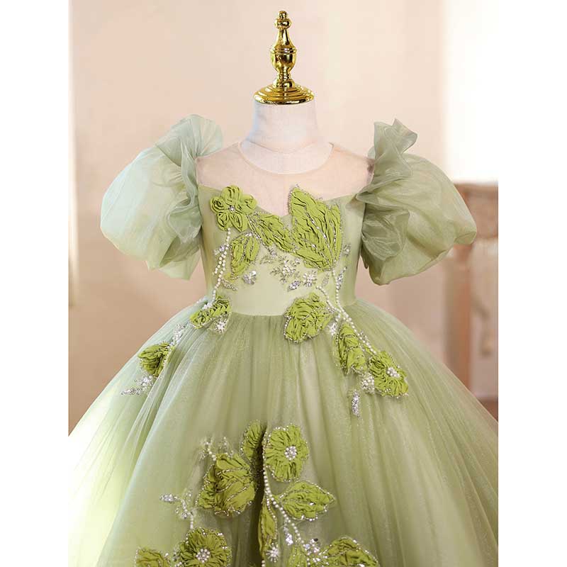 Robes de princesse pour petites filles, robes de cortège pour filles, robes de bal pour tout-petits