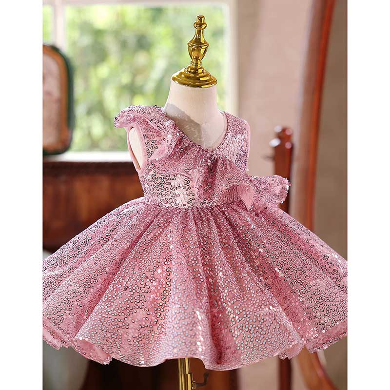 Robes de demoiselle d'honneur Robes de soirée pour filles Robes à paillettes pour filles