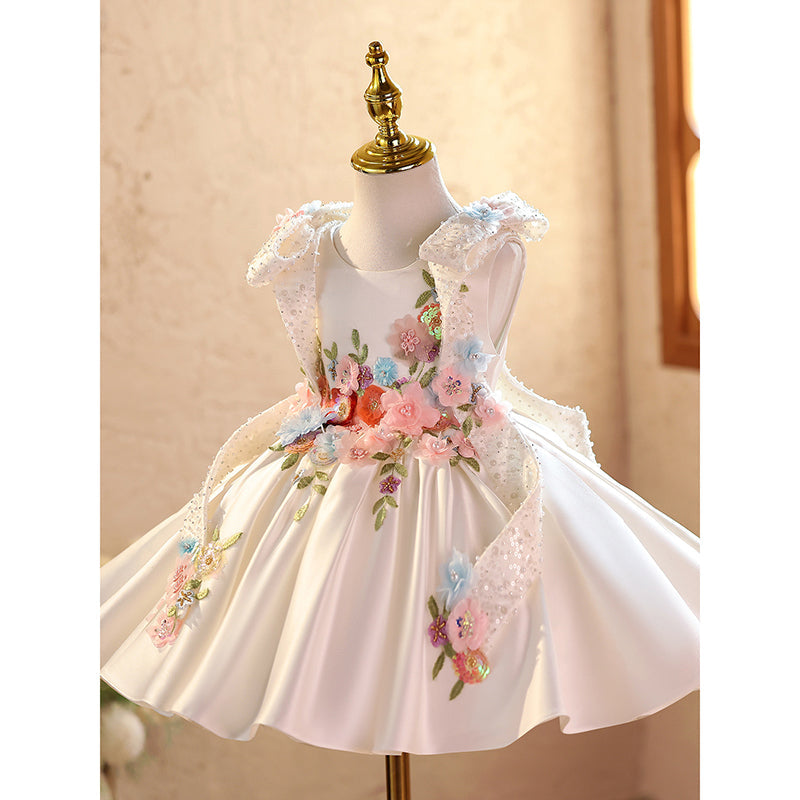 Robes de soirée pour filles Robes d'anniversaire pour filles Robes de bal pour tout-petits