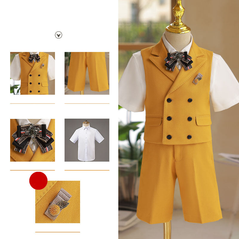 Ensemble Costume Mariage d'Été Garçons Tendance