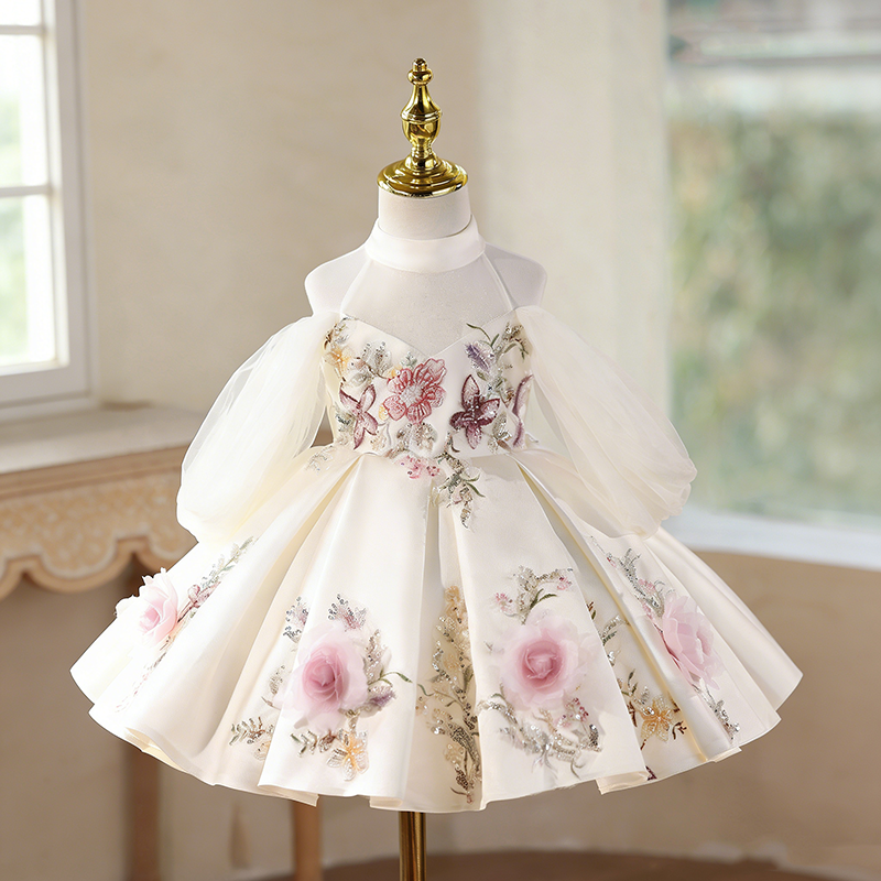 Robes de soirée pour fille, robes de bal pour enfant, robes de concours pour fille